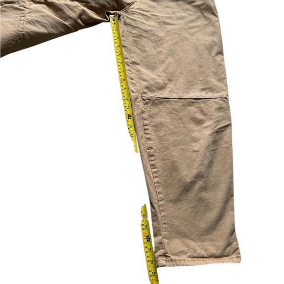 ZARA Khaki Utility Pants – Relaxed Fit Minimalist Style  Size 4 - Picture 8 of 9